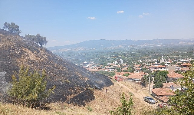 Turgutlu Derbent’teki Yangın Büyümeden Söndürüldü- Haber Şafak