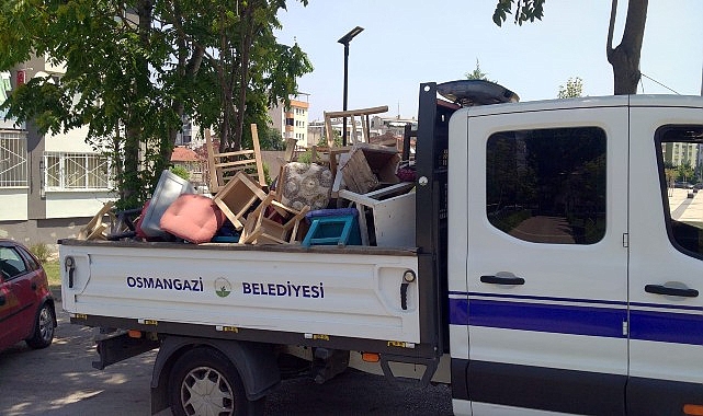 Osmangazi Zabıtası Kaldırım İşgaline El Koydu