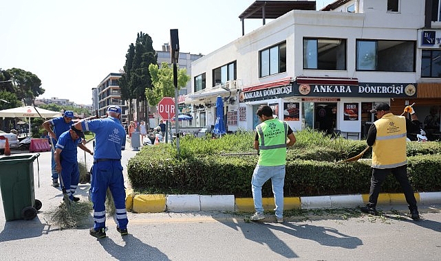 Kuşadası’nda Çevre ve Ulaşım Çalışmalarına Yoğun Mesai