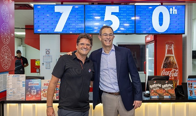 Domino’s Türkiye 750 Şube ile Büyümesini Sürdürüyor
