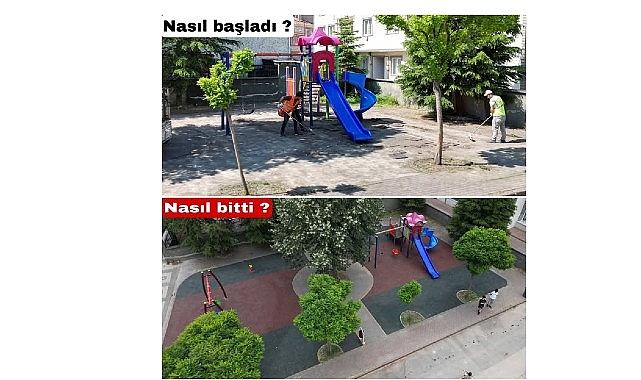 İnegöl Belediyesi Çocuklara Daha Sağlıklı Parklar Sunuyor- Haber Şafak