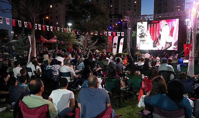 Keçiören’de Yaz Akşamları Yeşilçam Nostaljisi Yaşanıyor