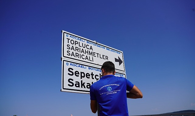 Kocaeli’de Trafik Güvenliği İçin 4 Bin Yeni Levha