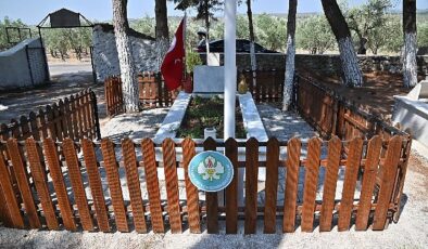 Manisa’da Şehit Kabirleri Yenileniyor