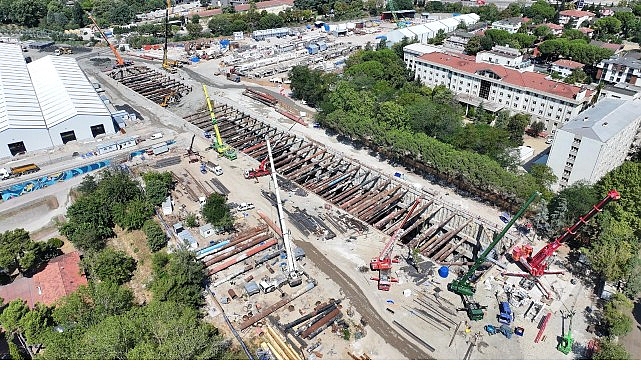 Körfezray Metrosu’nda Dev Tünel Açma Makineleri Çalışmaya Hazır
