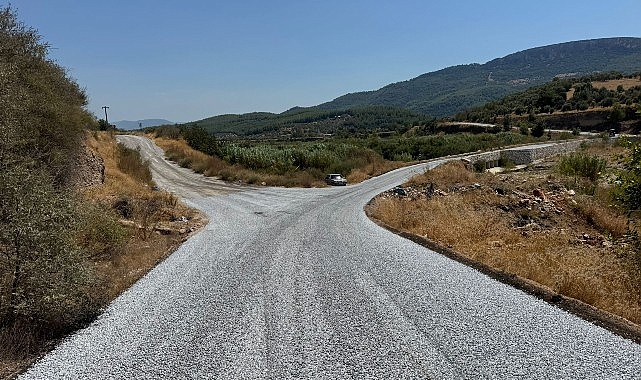 Milas’ta Kırsal Mahallelerin Yolları Yenileniyor
