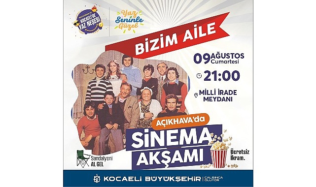 Milli İrade Meydanı’nda Yeşilçam Nostaljisi