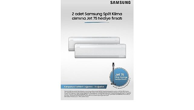 Samsung WindFree Klimalarda 2 Al 1 Öde Kampanyası Başladı
