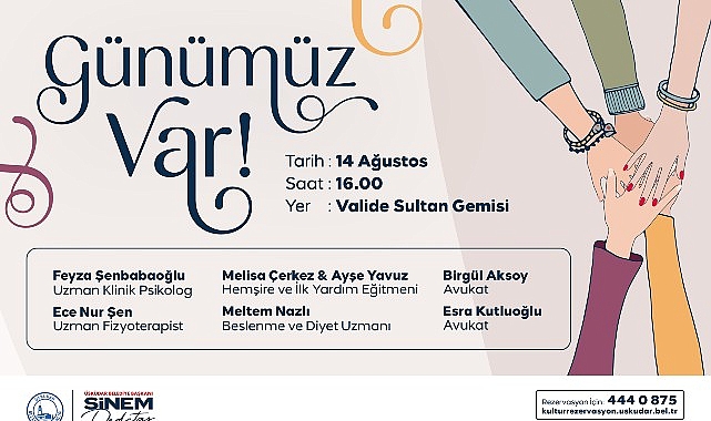 Üsküdar’da Kadınlar İçin Özel “Günümüz Var” Etkinliği
