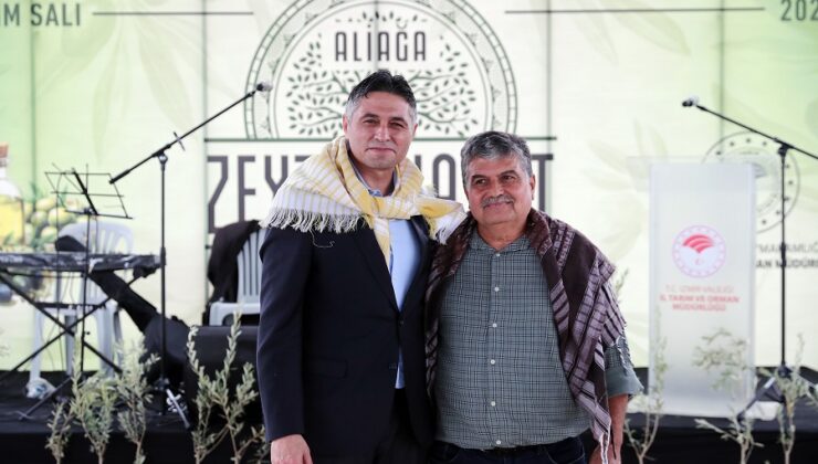 Aliağa’da Zeytinin Bereketi 4.Zeytin Hasat Şenliği’nde Kutlandı