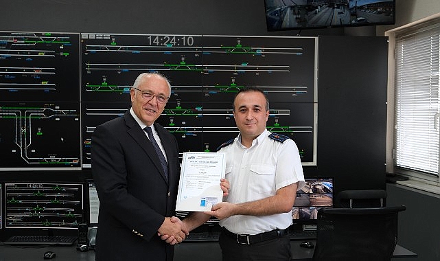 Antalya raylı sistem kontrolörleri uluslararası sertifika aldı- Haber Şafak