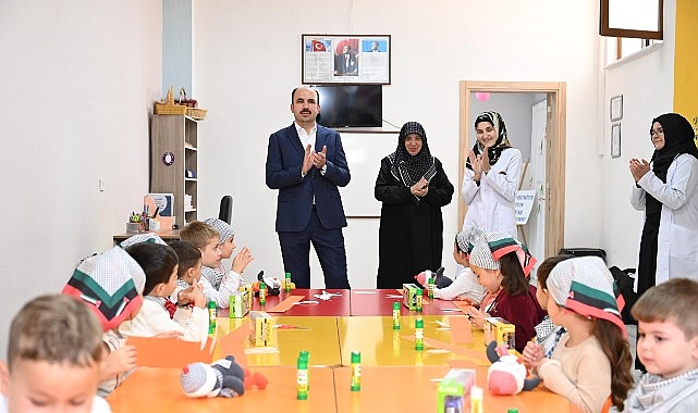 Başkan Altay Filistin Duyarlılığı İle Dikkat Çeken Minik Öğrencileri Ziyaret Etti- Haber Şafak