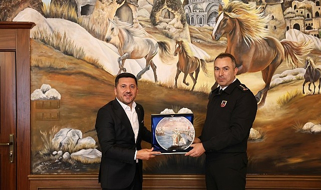 Başkan Arı, JAKEM Komutanı Fırat’ı Makamında Ağırladı- Haber Şafak