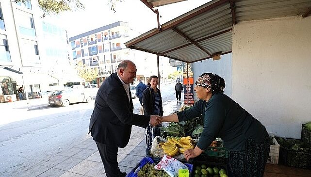 Başkan Çiçek’ten Esnaf Ziyareti- Haber Şafak