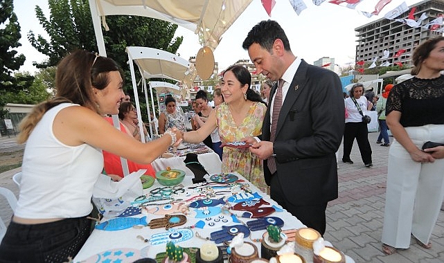 Bayraklı’nın üreten kadınlarına özel sergi- Haber Şafak