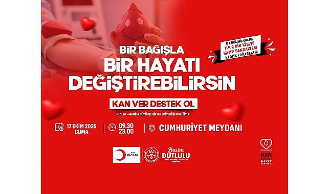 Büyükşehir ve Türk Kızılayı’ndan Anlamlı Etkinlik- Haber Şafak