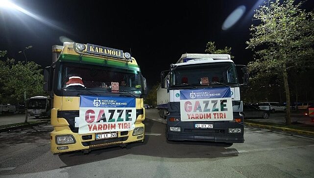 Büyükşehir’in ilk yardım tırları Gazze’ye yola çıktı- Haber Şafak