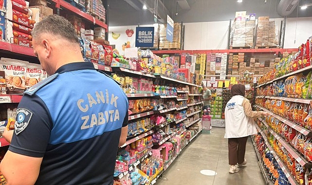 Canik Zabıtasından Grosmarket Denetimi – Haber Şafak