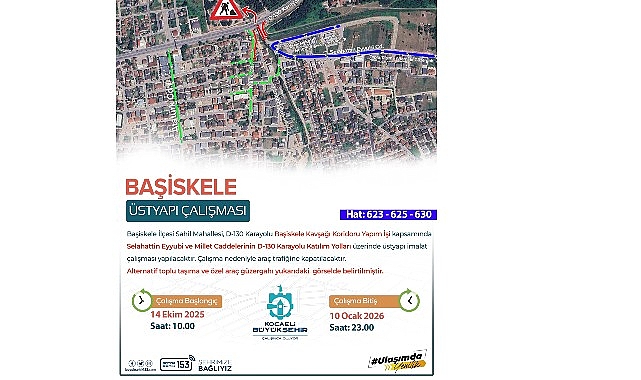 D-130’da trafik düzenlemesi- Haber Şafak