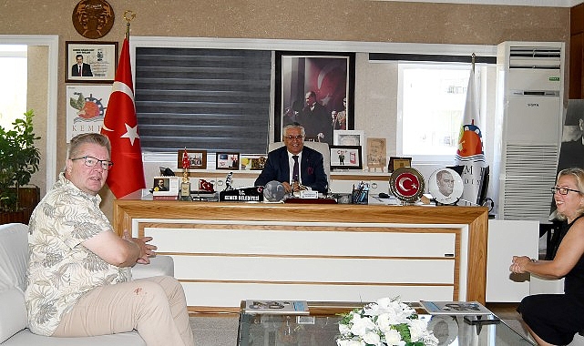 Finlandiya’lı Başkan’dan Başkan Topaloğlu’na ziyaret- Haber Şafak