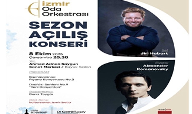 İzmir Oda Orkestrası 2025-2026 konser sezonunu açıyor- Haber Şafak