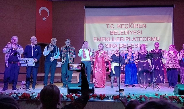 Keçiören’de Emekliler Platformu’ndan Sıra Gecesi Coşkusu- Haber Şafak