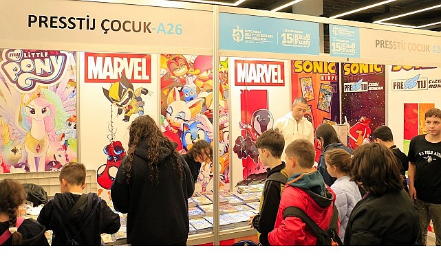 Kitap Fuarı’nda çocukların çizgi roman sevgisi- Haber Şafak