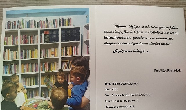 Oğuzhan Kavaklı çocuk kütüphaneleri açmaya devam ediyor- Haber Şafak