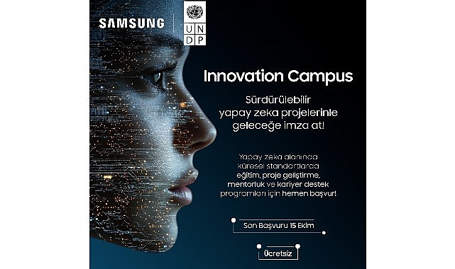 Samsung ve UNDP, Innovation Campus yapay zekâ eğitimi için gençlerin başvurularını bekliyor- Haber Şafak