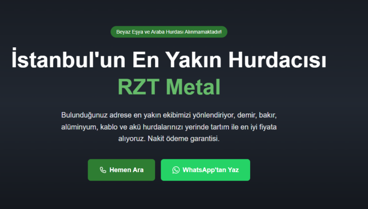 Kocaeli ve İzmit Hurdacı Hizmetleri: Geri Dönüşümde Güvenilir Adres