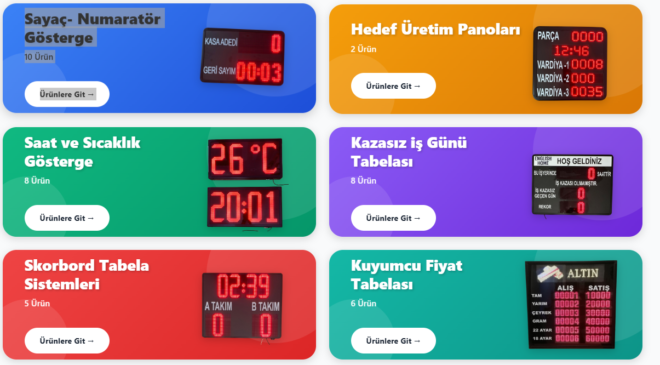 İş Güvenliği ve Kurumsal İletişimde Modern Dokunuşlar: Kazasız İş Günü Tabelası ve Led Saat Tabela Çözümleri
