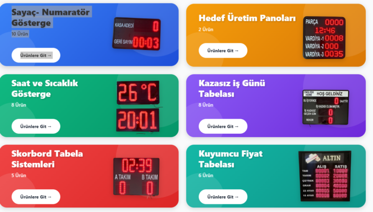 İş Güvenliği ve Kurumsal İletişimde Modern Dokunuşlar: Kazasız İş Günü Tabelası ve Led Saat Tabela Çözümleri