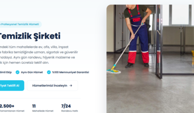 Çiğli Temizlik Şirketi ile Evinizde Hijyenik ve Ferah Alanlar
