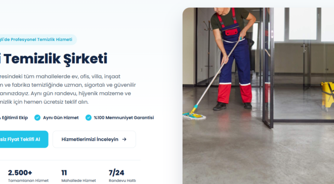 Çiğli Temizlik Şirketi ile Evinizde Hijyenik ve Ferah Alanlar